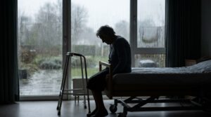 Elderly victim at a nursing home.
